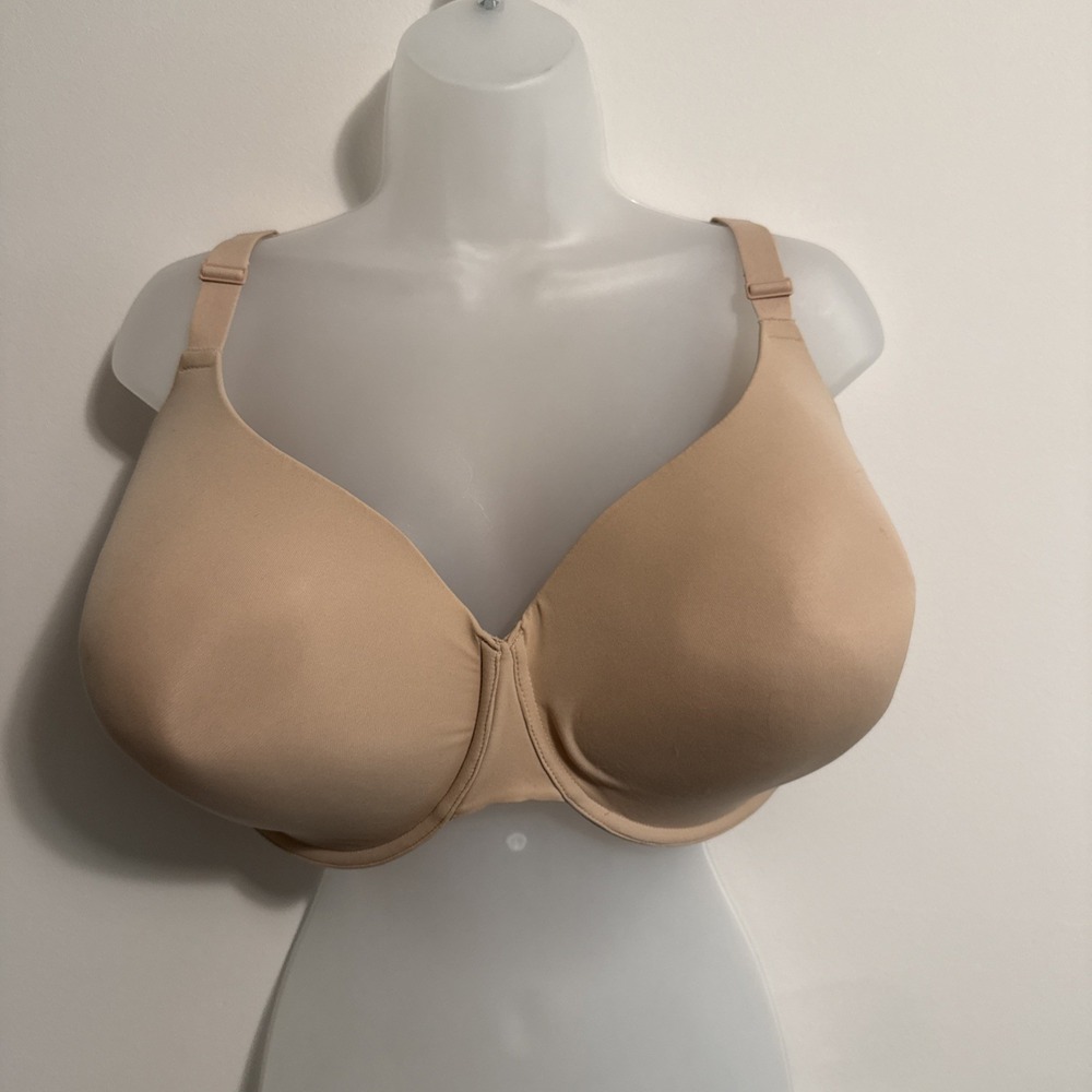 Skims Nude Underwire Soft Cup Adjustable Straps Bra Size 40H Beige Neutral
